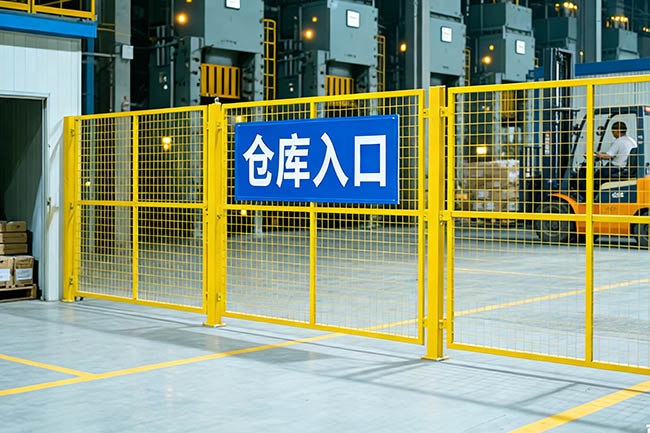 车间隔离网效果图 车间隔离网效果图